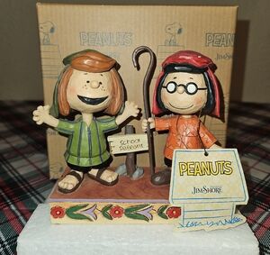 Jim Shore Peanuts School Pageant Table Decor